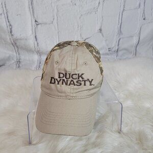 A&E Duck Dynasty Hat Tan Camo Adjustable Baseball Dad Cap Hunting Casual Outdoor
